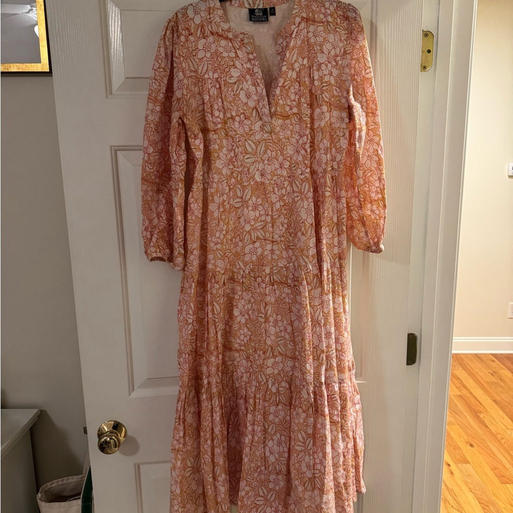 Madison Mathews Midi Dress